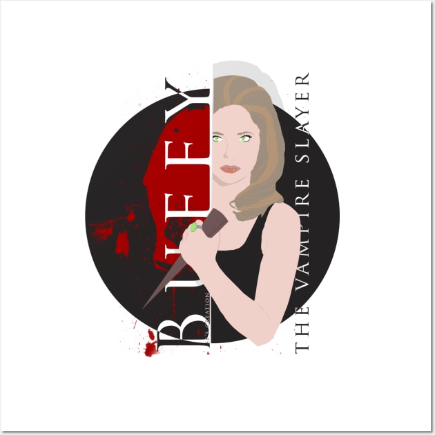 Buffy The Vampire Slayer Wall Art by rosescreation